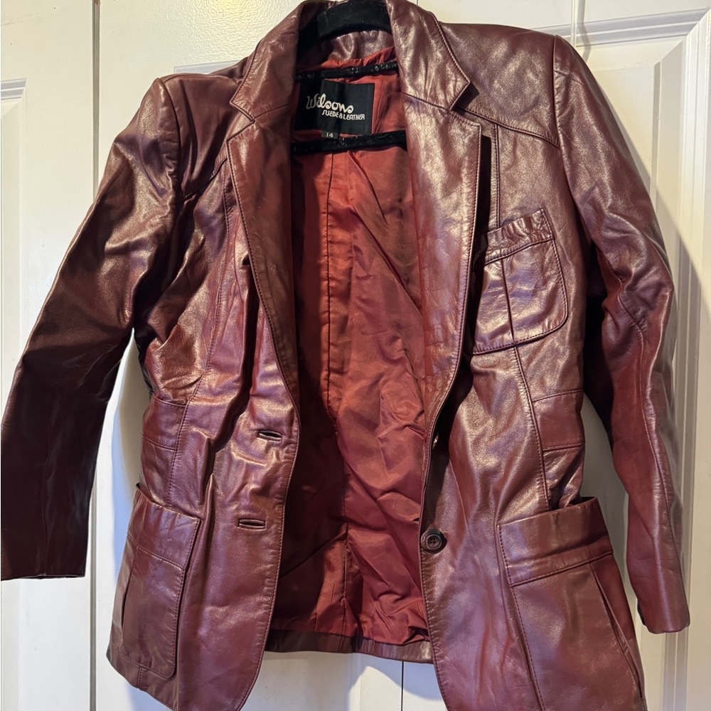 Vintage Wilsons leather blazer